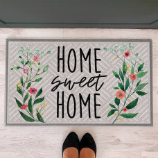 Килим придверний Presentville з принтом Home sweet home