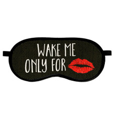 Маска для сну Presentville Wake me only for kiss