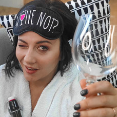 Маска для сну Presentville Wine not