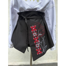 Жіноча баска Ztclothes Маки чорна