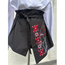 Жіноча баска Ztclothes Маки чорна