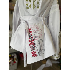 Жіноча баска Ztclothes Маки біла
