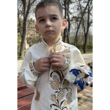 Вишиванка для хлопчика Trend Ластівка молочна