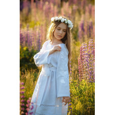 Вишита сукня для дівчинки Trend Білоснісжність