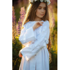 Вишита сукня для дівчинки Trend Білоснісжність