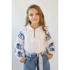Вишиванка для дівчинки Trend Чернігів біла