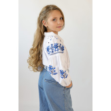 Вишиванка для дівчинки Trend Чернігів біла
