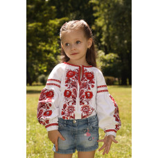 Вишиванка для дівчинки Trend Диво біла