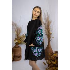 Вишита сукня для дівчинки Trend Льоля чорна