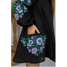 Вишита сукня для дівчинки Trend Льоля чорна