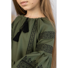 Вишита сукня для дівчинки Trend Мілітарі