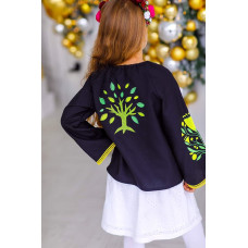 Вишиванка для дівчинки Trend Неонове дерево
