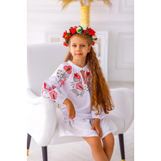 Вишиванка для дівчинки Trend Тюльпанчики