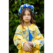 Вишита сукня для дівчинки Trend Вільна птаха