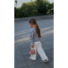Вишиванка для дівчинки Trend Ранок сіра