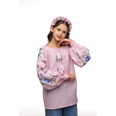 Вишиванка для дівчинки Trend Ранок рожева