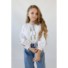 Вишиванка для дівчинки Trend Ранок біла