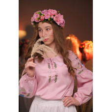 Жіноча вишиванка Trend Ранок рожева