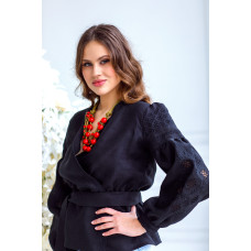Жіноча вишиванка Trend Зірка чорна