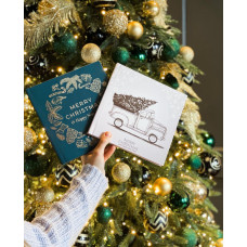 Фотоальбом This Print Merry Christmas Машинка з ялинкою