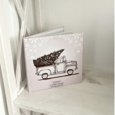 Фотоальбом This Print Merry Christmas Машинка з ялинкою