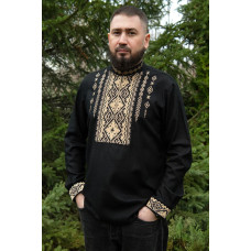Чоловіча вишиванка V&V Верба чорна