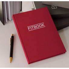Планер YPN Fitbook для тренувань червоний