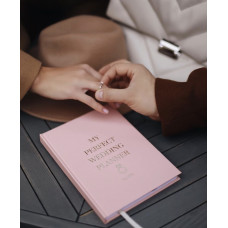 Весільний планер YPN My perfect wedding planner рожевий