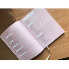 Весільний планер YPN My perfect wedding planner пудровий