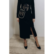 Вишитий комплект корсет і кишенька-ладунка Ztclothes Коник