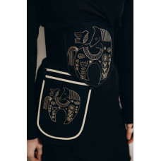 Вишитий комплект корсет і кишенька-ладунка Ztclothes Коник