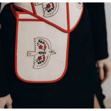 Вишита кишенька-ладунка Ztclothes Пташка молочна
