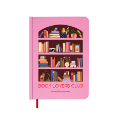 Щоденник читацький Orner Book lovers club рожевий
