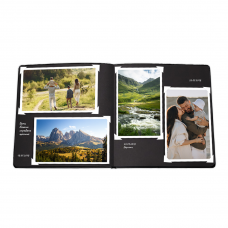 Фотоальбом Orner Історії щасливого життя графітовий black pages