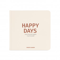 Фотоальбом Orner Happy days black pages