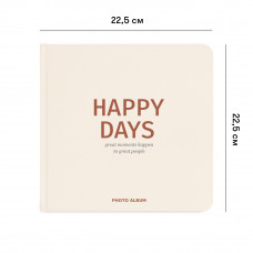 Фотоальбом Orner Happy days black pages