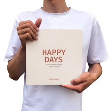 Фотоальбом Orner Happy days black pages